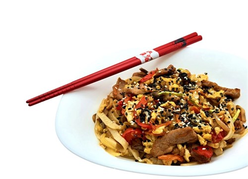 Рамен со свининой и шампиньонами 2025